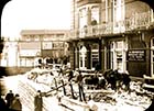 Bankside & Hotel Metropole after storm 1897